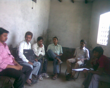 Volunteer's experience sharing meeting in Itarhi